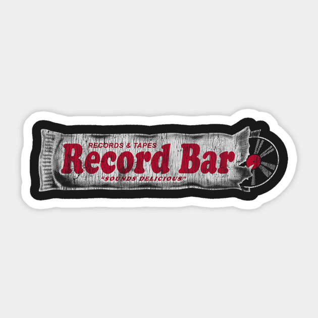 Record Bar Music Store Vintage Durham North Carolina - Durham Nc - Sticker | TeePublic UK
